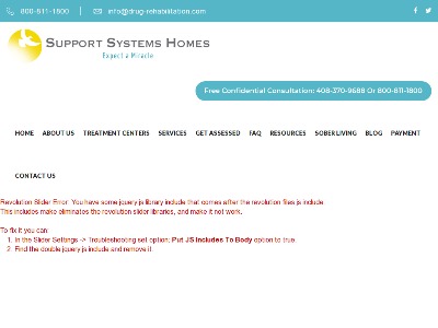 Support Systems Homes Inc San Jose