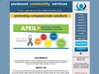 Piedmont Community Services Martinsville