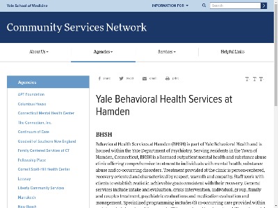 Behavioral Health Services Hamden