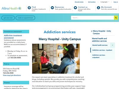 Mercy Hospital Unity Campus Minneapolis