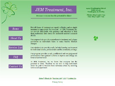 JEM Treatment Inc Waukegan