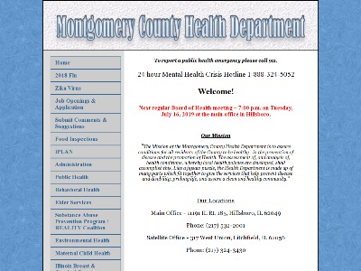 Montgomery County Health Dept Hillsboro