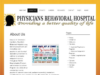 Physicians Behavioral Hospital Shreveport