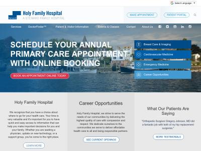 Holy Family Hospital Haverhill