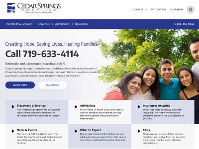 Cedar Springs Hospital Colorado Springs