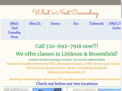 Whats Next Counseling Broomfield