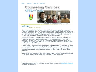 Counseling Services Of NY LLC/CD OP Bronx