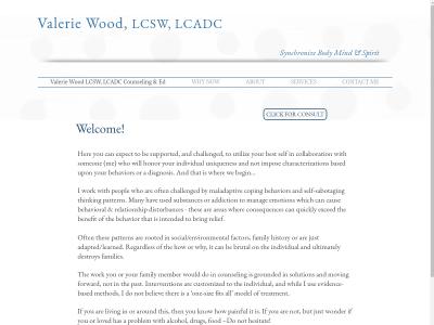 Valerie Wood LCSW LCADC Ramsey