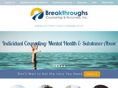 Breakthroughs Counseling And Recovery Jacksonville