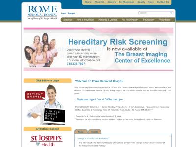 Rome Memorial Hospital/Community Rome