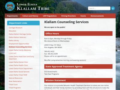 Klallam Counseling Services Port Angeles