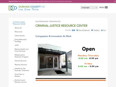 Durham County Durham