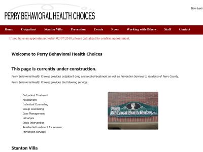 Perry Behavioral Health Choices Inc New Lexington