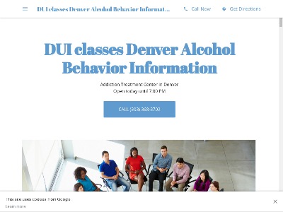 Alcohol Behavior Information Aurora
