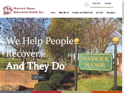 Warwick Manor Behavioral Health Inc East New Market