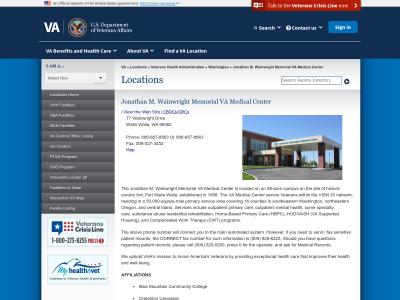 VA Med/Jonathan M Wainwright Mem Walla Walla