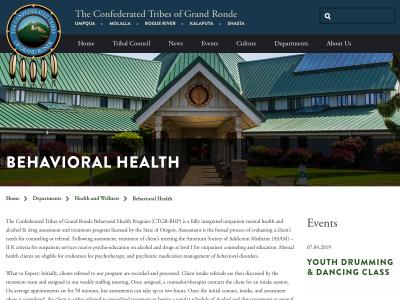Confederated Tribes Of Grand Ronde Grand Ronde