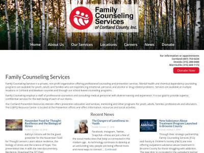 Family Counseling Servs Cortland Cnty Cortland