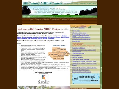 Hill Country MH/DD Centers Kerrville