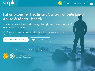 Simple Recovery Costa Mesa