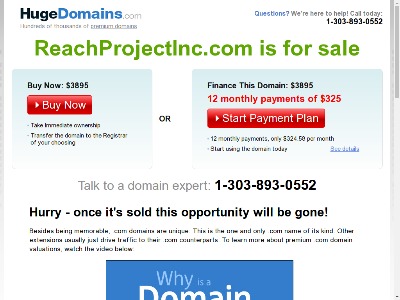 REACH Project Antioch