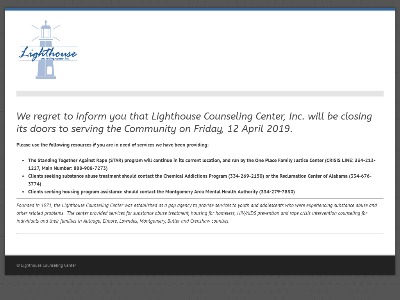 Lighthouse Counseling Center Inc Montgomery