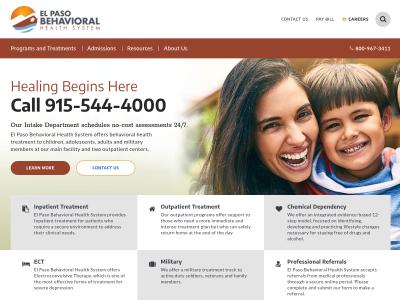 El Paso Behavioral Health System El Paso