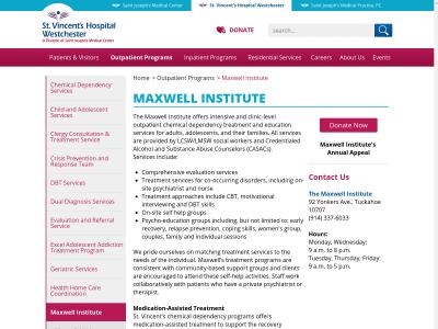 Maxwell Inst Of Saint Vincents Hosp Tuckahoe