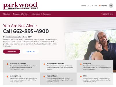 Parkwood Behavioral Health System Olive Branch