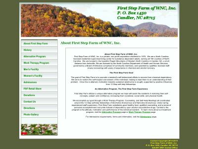First Step Farm Of WNC Inc Candler