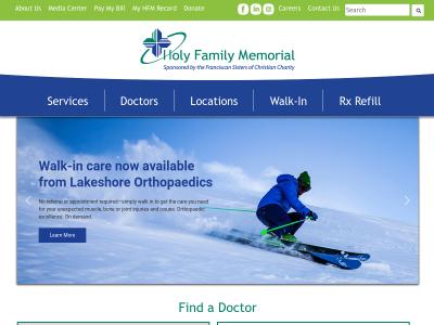 Holy Family Memorial Behavioral Health Manitowoc