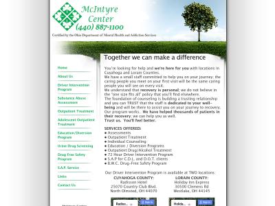 McIntyre Center Inc Cleveland