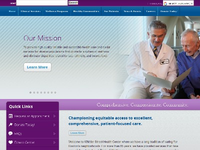 Whittier Street Health Center Roxbury Crossing